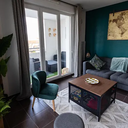 Chouette , Un T3 Cozy Proche Du Metro Et Parking Prive A Disposition Διαμέρισμα