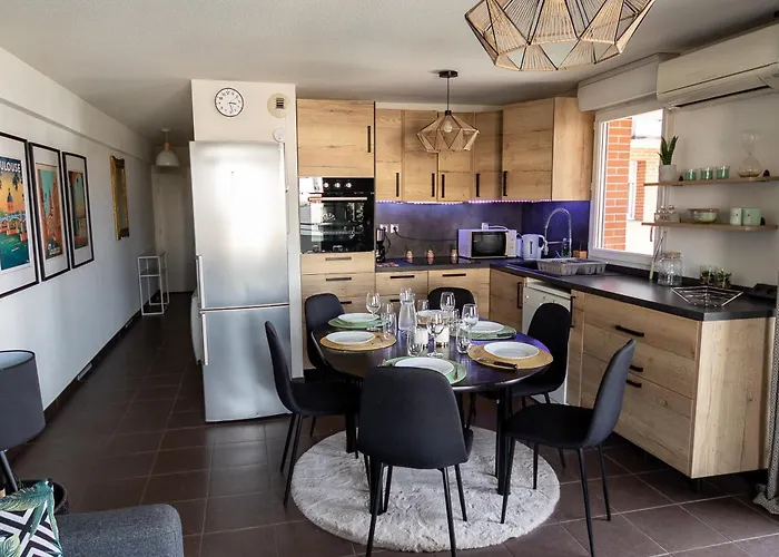 Chouette , Un T3 Cozy Proche Du Metro Et Parking Prive A Disposition Toulouse