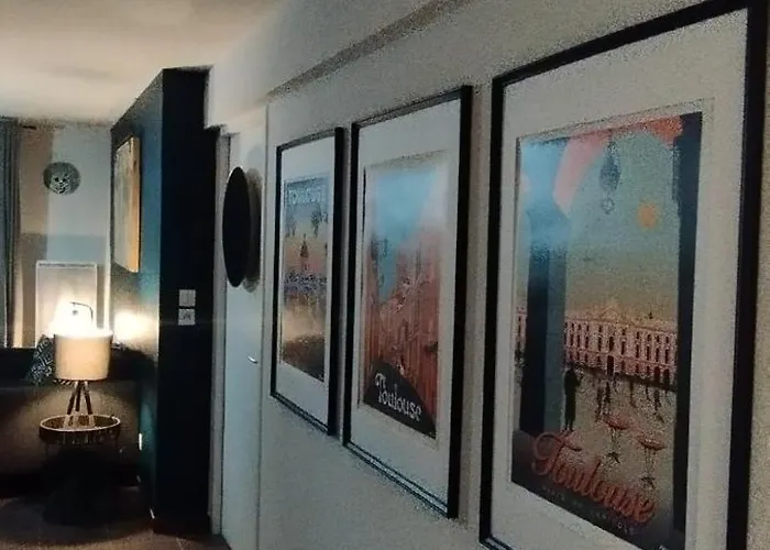 Appartement Chouette , Un T3 Cozy Proche Du Metro Et Parking Prive A Disposition Toulouse